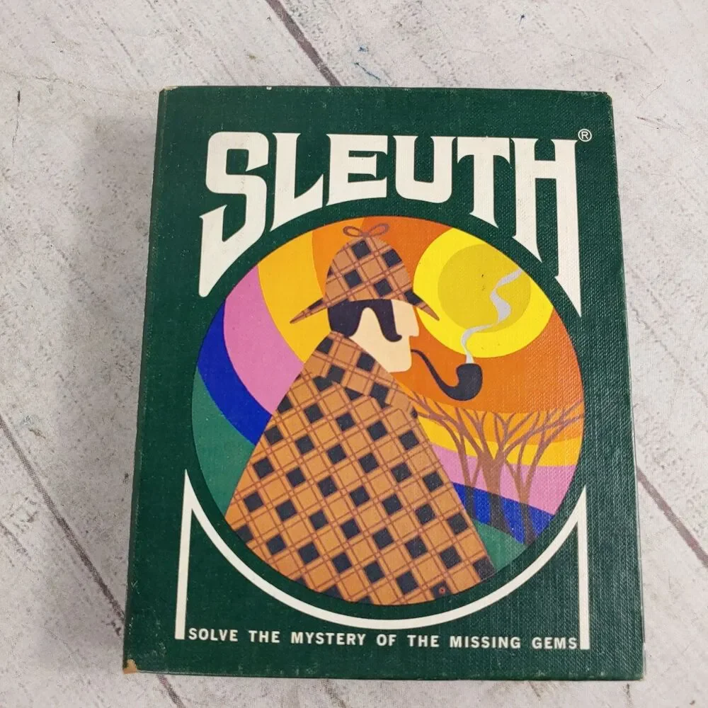 MISSING CARDS - Vintage 1971 SLEUTH Mystery of the Missing Gems - 3M Game
